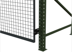 Prevent Materials from Falling into Aisles, Pallet Rack Back Guard